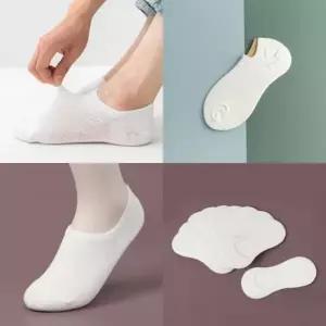 ( )메쉬 남성 여름 덧신 10켤레 화이트 페이크삭스 구두덧신 덧신양말