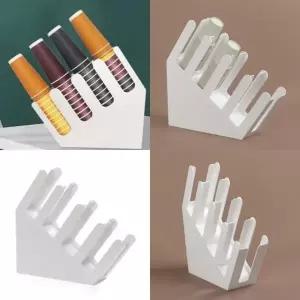 ( )4구 종이컵 보관함 커피숍 컵 카페 디스펜서 화이트 사선형 종이컵거치대 컵디스펜서