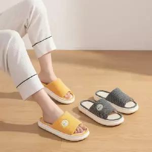 층간소음 방지 쿠션 거실화 푹신한 실내 슬리퍼 사무실 발편한 신발