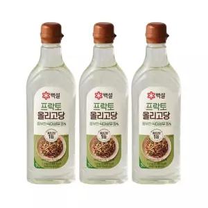 백설 프락토 올리고당 1.2kg x3개