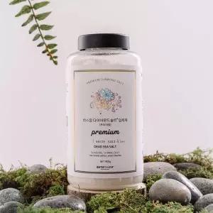 바스참 다이아몬드솔트 프리미엄 900g 화이트솔트 가는입자 사해소금 입욕제