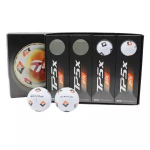 테일러메이드 TP5x PIX 골프공 비거리 향상 스핀 컨트롤 5피스 우레탄 투어 골