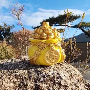 풍수 현관입구 소금단지 개업선물