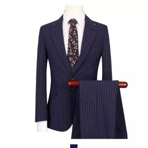 [RIZPICK]TBZ 네이비스트라이프 세미정장 국산