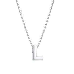 Su-Carata S925 스털링 실버 & 18K 여성용 골든 이니셜 레터 목걸이, 개인 맞춤 이니셜 목걸이 심플 A-Z 및 하트 이니셜 레터 펜던트 목걸이 여성용 주얼리 선물용 목걸이