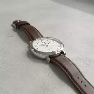 몽크로스 MONCROSS 남녀공용 가죽 손목시계 커플시계 MS1811MF-BR