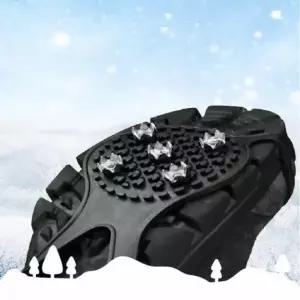 미끄럼방지 트레킹 아이젠 5핀 스파이크 등산용 눈길 안전 체인