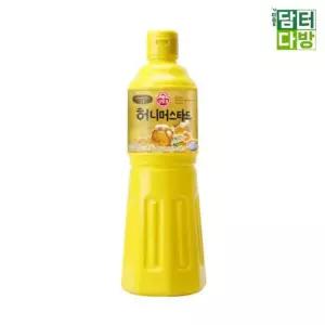 오뚜기 허니 머스타드 1050g X 2개 허니머스타드 머스타드소스 오뚜기머스타드