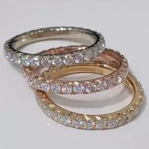 모이써나이트 세쌍지(14K 6.3g HIJ-GD001)