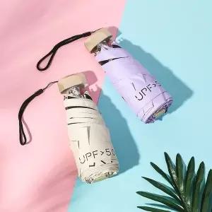 [하프클럽/]플랫 미니 우양산 양우산 초경량 휴대용 비비드컬러 우산 양산