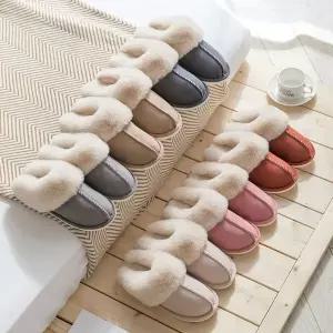 [하프클럽/]여자 겨울용 사무실 따뜻 털슬리퍼 겨울 필수템 슈즈