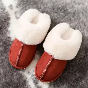[하프클럽/]가정용 편한 신발 학생 독서실 실내 따뜻 털슬리퍼