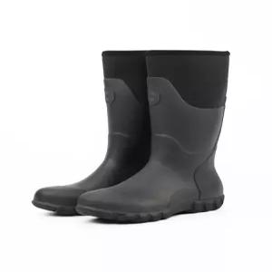 사냥부츠 헌팅부츠 낚시화 미끄럼방지 빅사이즈 주방 블랙 고무 방수 신발
