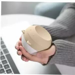 손난로 LED거울손난로 브라운 충전손난로 USB충전 전기손난로