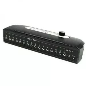 무전원스테레오기 스테레오 분배기 오디오 출력 공유기 16포트