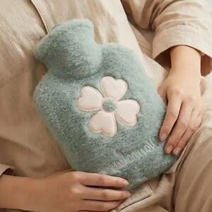 겨울 복부 온열 보온 핫팩 재사용 주입식 허리 찜질