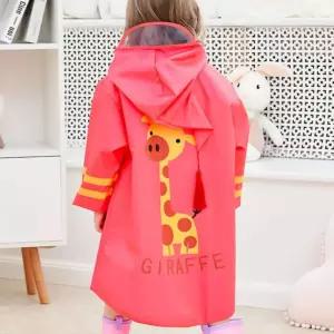 [지삼안전] 아동용 비옷 우의 캐릭터 판초 장마철 우비 유아 방수  (단품)