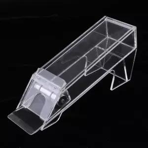 아크릴 데크 포커 딜러 딜링 슈 카지노 장비 클리어