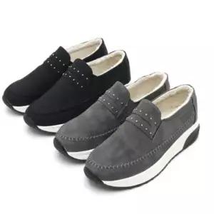 엄마신발 안감 털 발 따듯한 겨울 여성용 슬립온 엄마 운동화