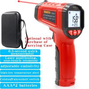 TS600 적외선 비접촉 HYTAIS 온도계 휴대용 산업용 고정밀 전자 TS380