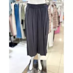 [하프클럽/트리아나]소고 세이브존01 밴딩 와이드 7부 바지 TK2XA01_A