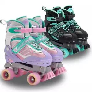 [원사안전] 롤러스케이트 실외 실내  롤러슈즈 아동용 스포츠   운동용 (본품)