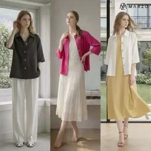 [하프클럽/]26SS  인견 셔츠 자켓 3종