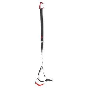 HERCHR 16KN 클라이밍 업센더 스트랩, 로프용 래펠 트리 31.5-53.1인치 슬링 가능한 사거리 작업 조절 구조, 공중 수목원 루프 캐비잉 탐험 풋 등산