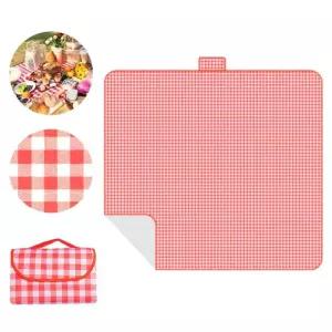 체크 접이식 2Mx2M 피크닉 돗자리 야외 용 바캉스 해수욕장