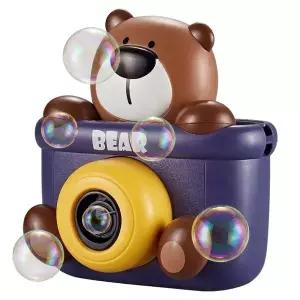 멜로디 자동 비누방울 곰돌이 카메라 버블건