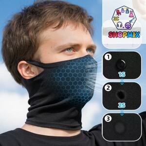가을겨울 스포츠 사이클링 자전거 귀걸이형 페이스 커버 재사용 가능한 마스크 하이킹 캠핑 넥 게이터 스카