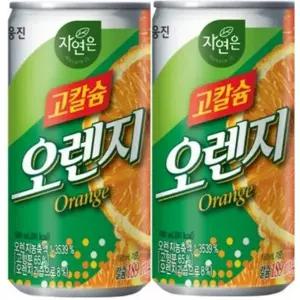 웅진 자연은 고칼슘오렌지180ml x (60캔)