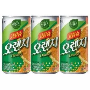웅진 자연은 고칼슘오렌지180ml x (90캔)