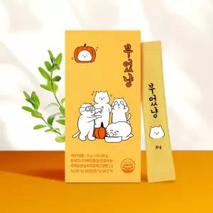 부었냥 호박티니아 젤리 스틱 14포 1박스 붓기관리