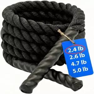 NUPARA FITNESS 남녀 모두를 위한 무게 줄넘기 체력 운동 근력 유산소 체중 감량을 무거운 성인