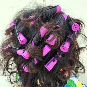 [에스에스_62]파마롤 롯뜨 헤어롤 고무 파마롯트 10개세트