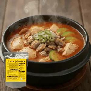 [공장직영] 가성비 끝판왕 칼칼한 바지락순두부찌개 500g