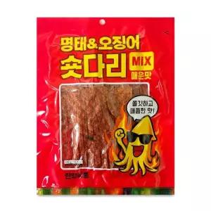 한양식품 명태오징어 숏다리 믹스 매운맛 230g