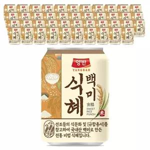 [동원에프앤비]동원 양반 백미 식혜 238ml x 48캔입 (24캔x2박스)