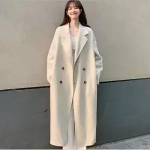 [SBD] 출퇴근 모직코트 모직 사무실 롱코트 정장 하객룩 여성모직롱코트