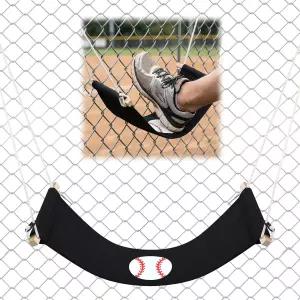 제리 야구 걸이 발 받침대 보드 휴대용 엄마는 더그아웃이나 야외 필드 펜스를 위한 금속 스프링 클립이