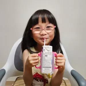 접이식 우유 손잡이 팩홀더 우유케이스