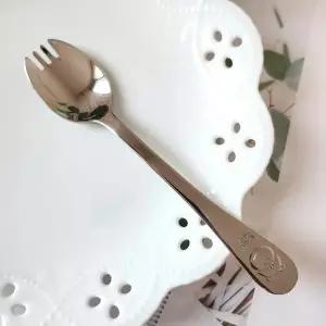 아동 포크숟가락 베어 1p 3101 수저 스텐 유아 카페