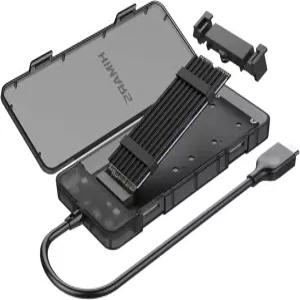 HIMARS US-2575 NVMe PCIe SSD 인 USB 3.2 Gen 2 Type C 공구가 필요 외장 케이스