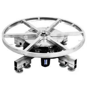 전기 턴테이블 작품 전시 스튜디오 50cm높이27cm 영상 회전