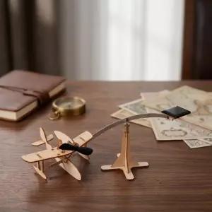 태양광모형 모빌 태양광키트 목재조립키트 수상비행정모형 만들기모형