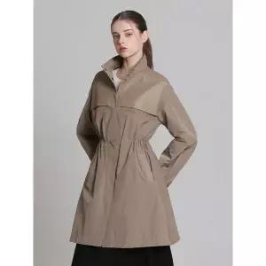 [하프클럽/] 에디션 고급스러운 천연양가죽 롱코트-사이즈 55~77까지