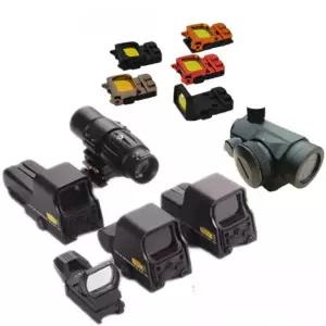 전술 조준기 도트사이트 밝기조절 광학 에어소프트 서바이벌 게임용 스코프