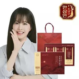 [한삼인][농협홍삼] 한삼인 통째로 갈아넣은 진홍삼스틱 10g 30포+쇼핑백