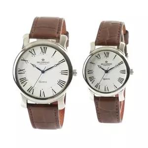BELCARINO 클래식 브라운 정장시계 커플 손목시계 tNB4+2bBm